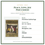Product Specifications – Peace, Love, Joy Pincushion