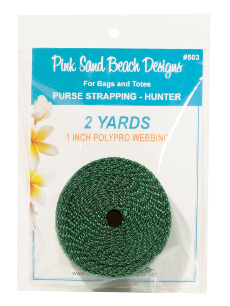 Purse Strapping 1in x 2 yds - Hunter