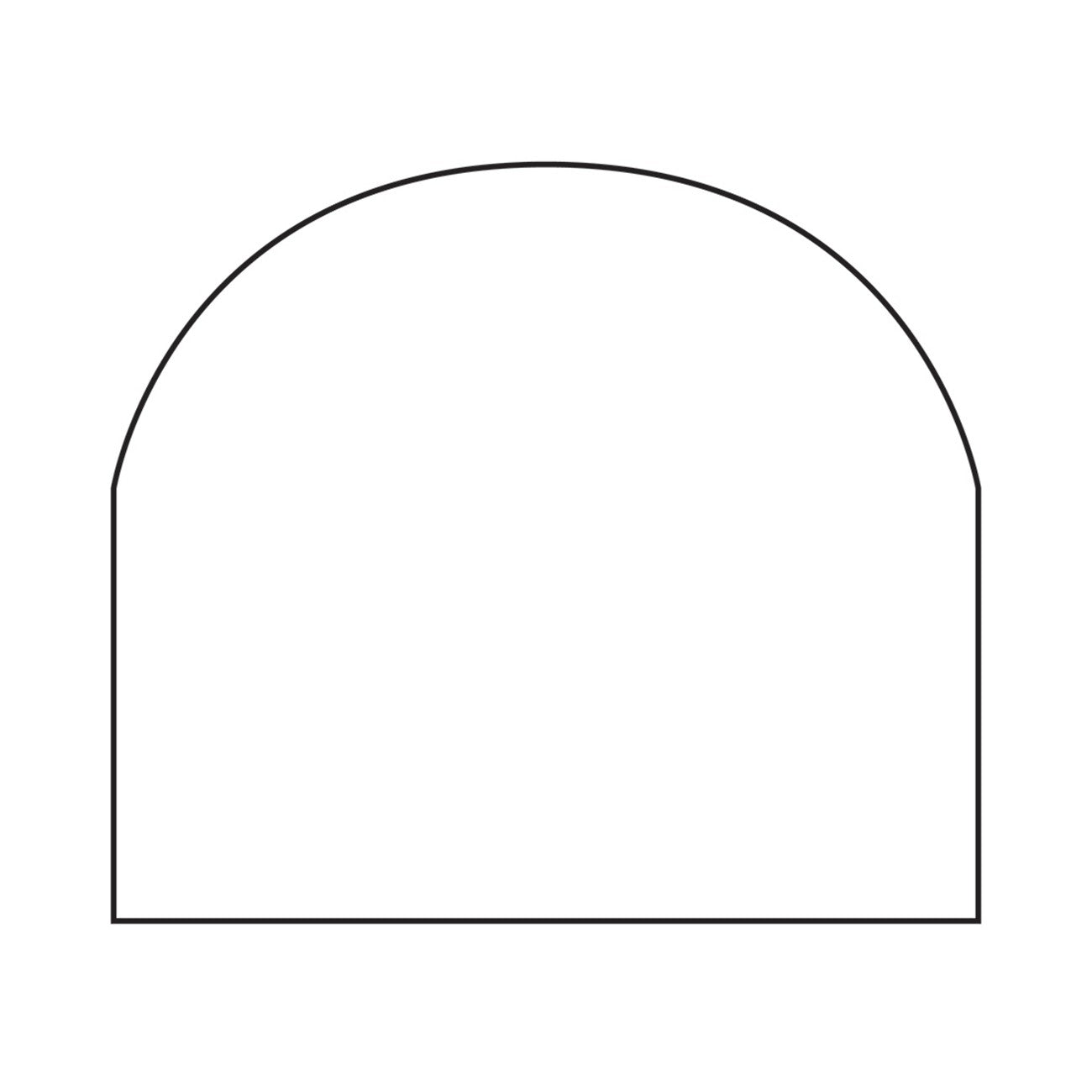 1in Rounded Scallop Papers