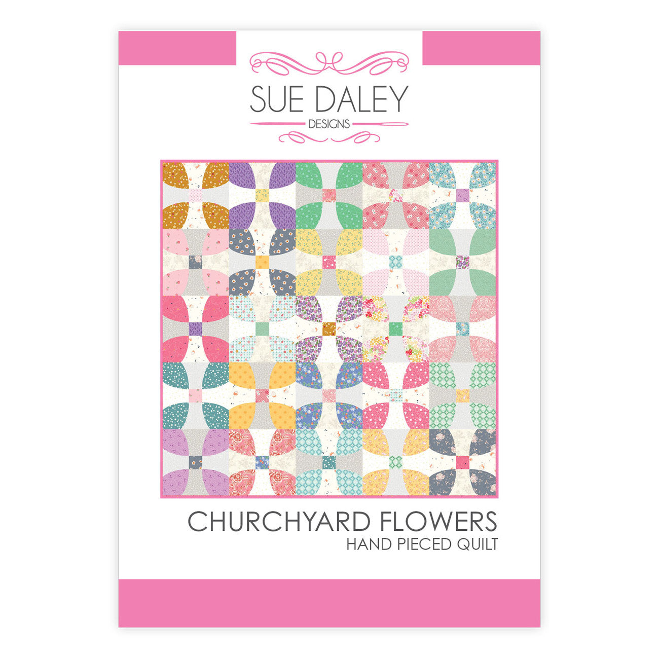 Churchyard Flowers Quilt Pattern & Templates