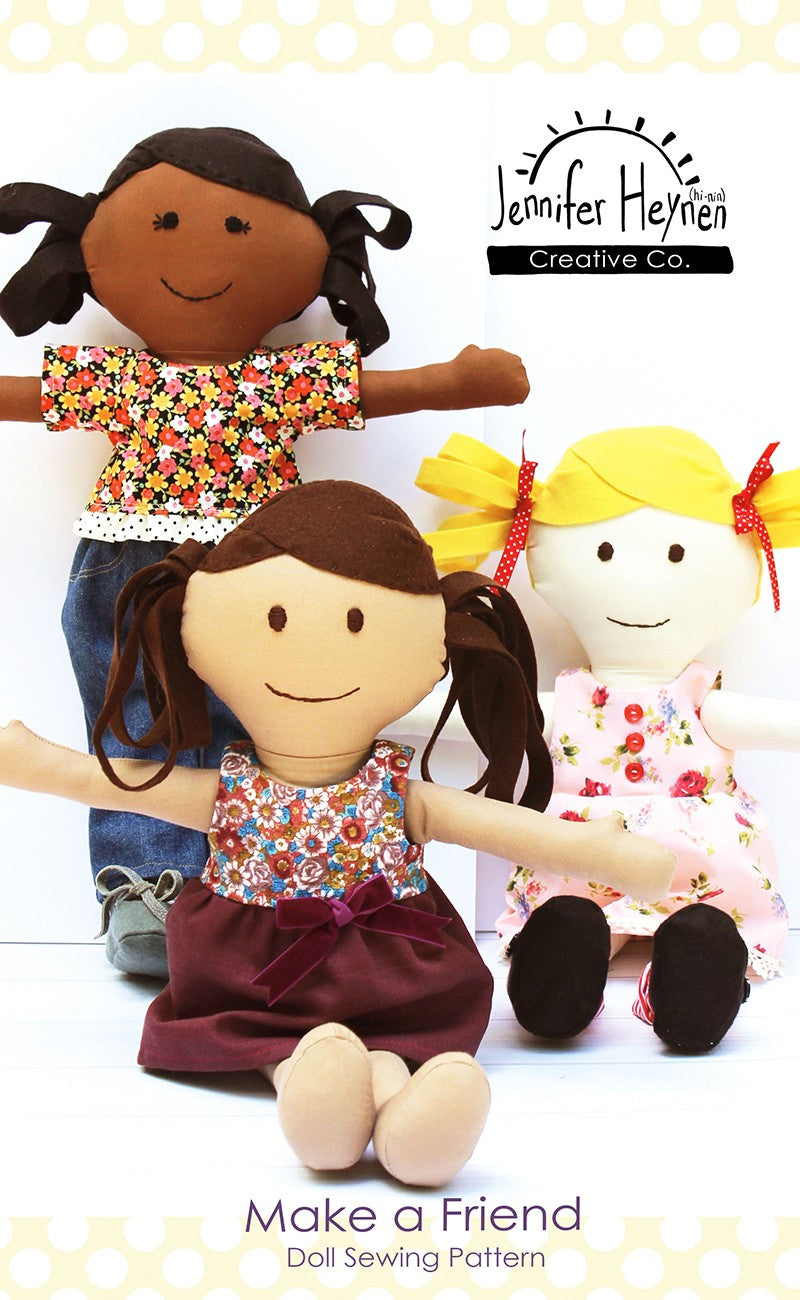 Make A Friend Doll Pattern