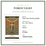 Product Specifications – Forest Light