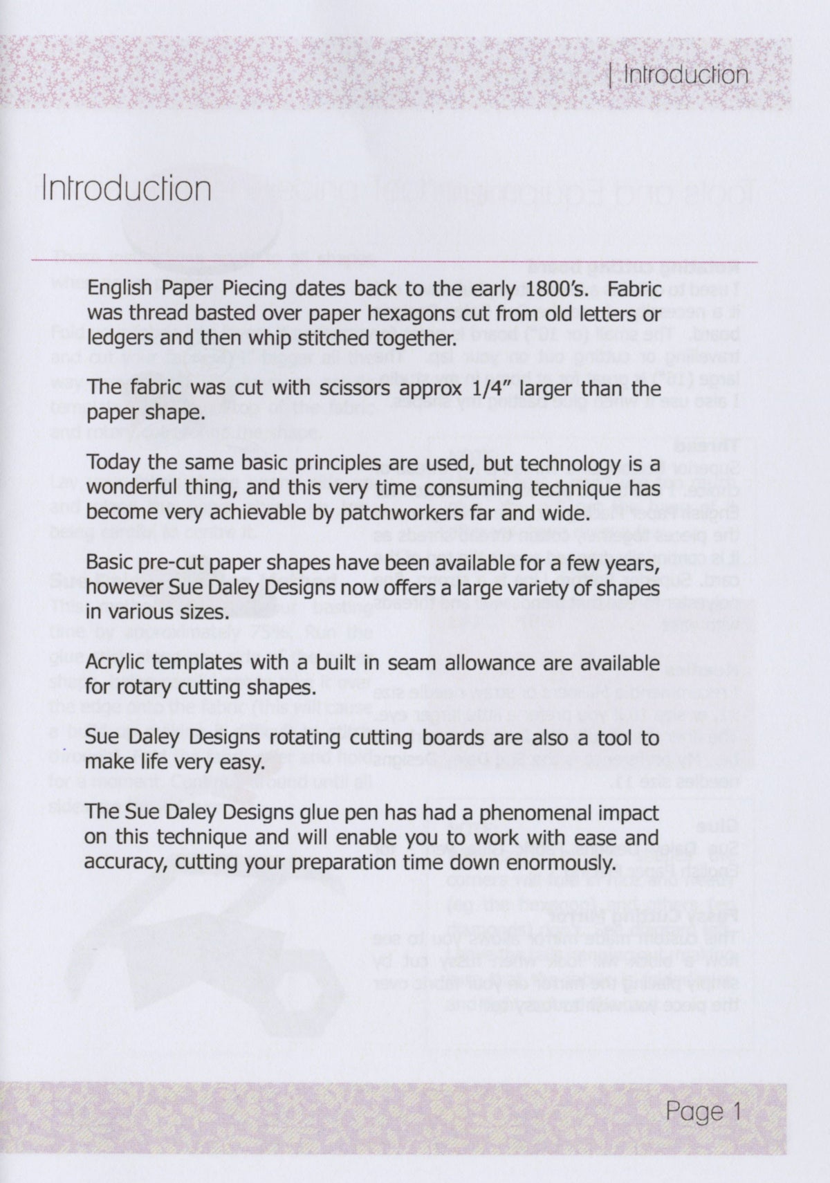 Playing with Paper Basics Booklet