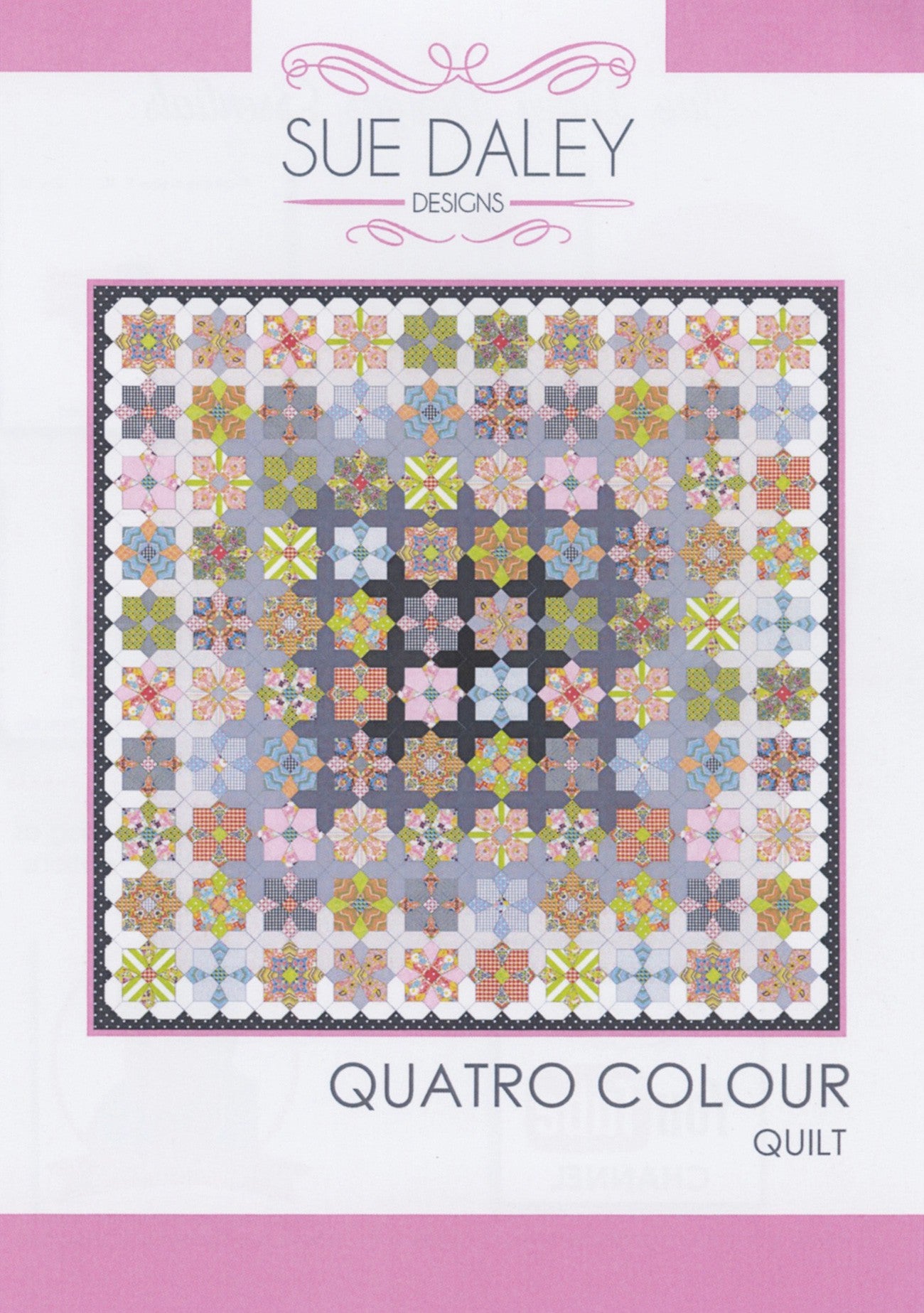 Quatro Colour Quilt Pattern