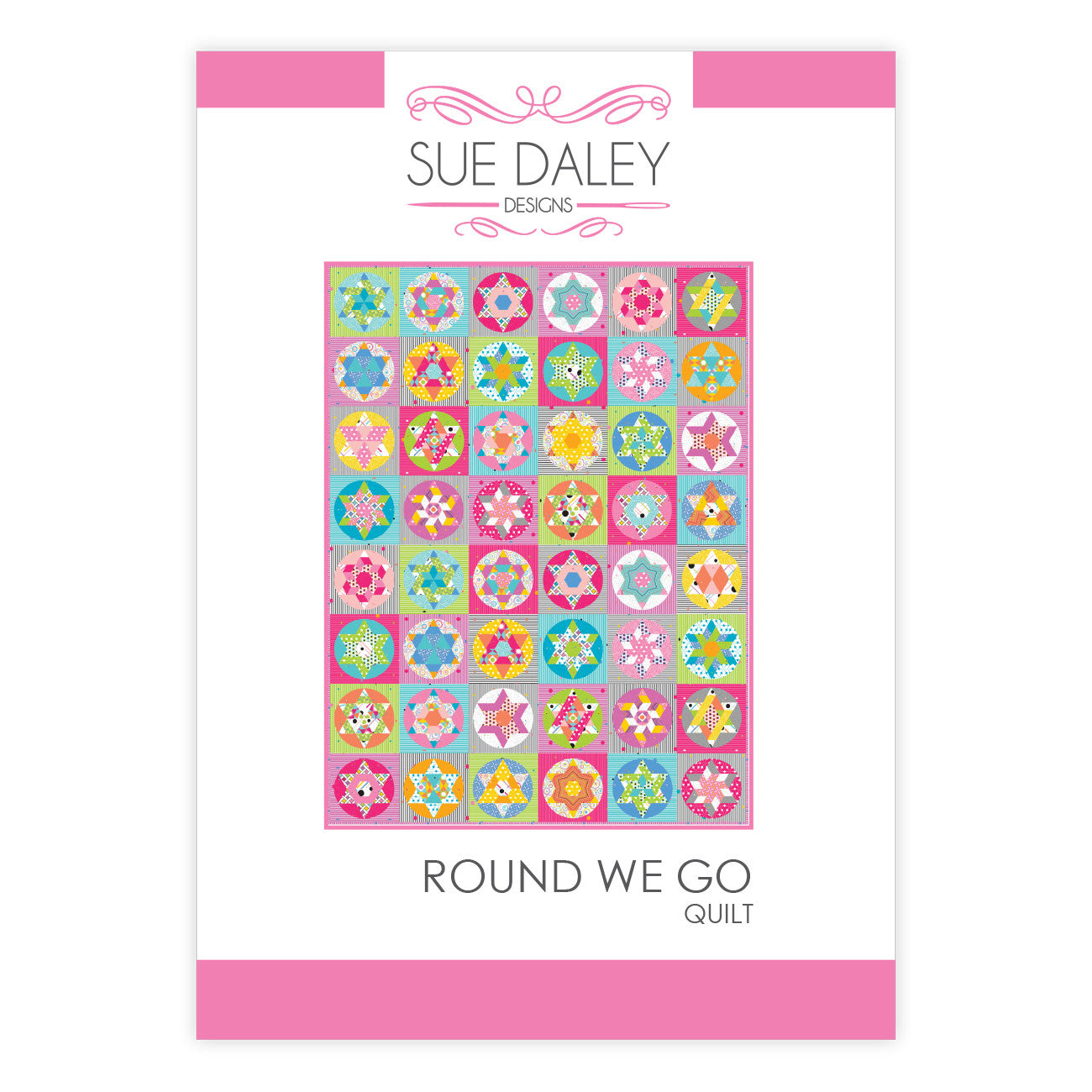 Round We Go Quilt Pattern