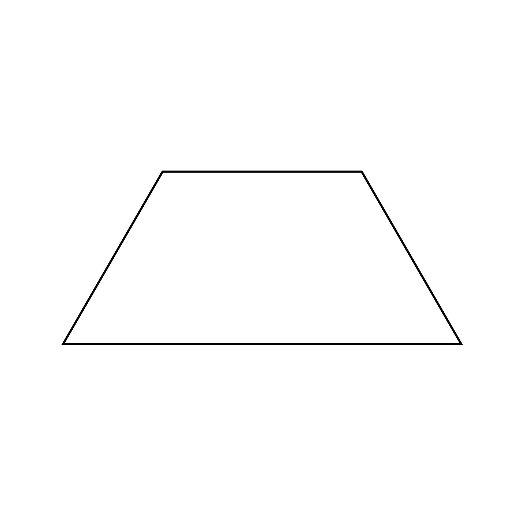 1-1/2in Half Hexagon Template