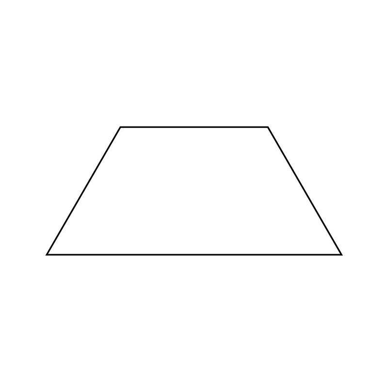 1-1/2in Half Hexagon Template