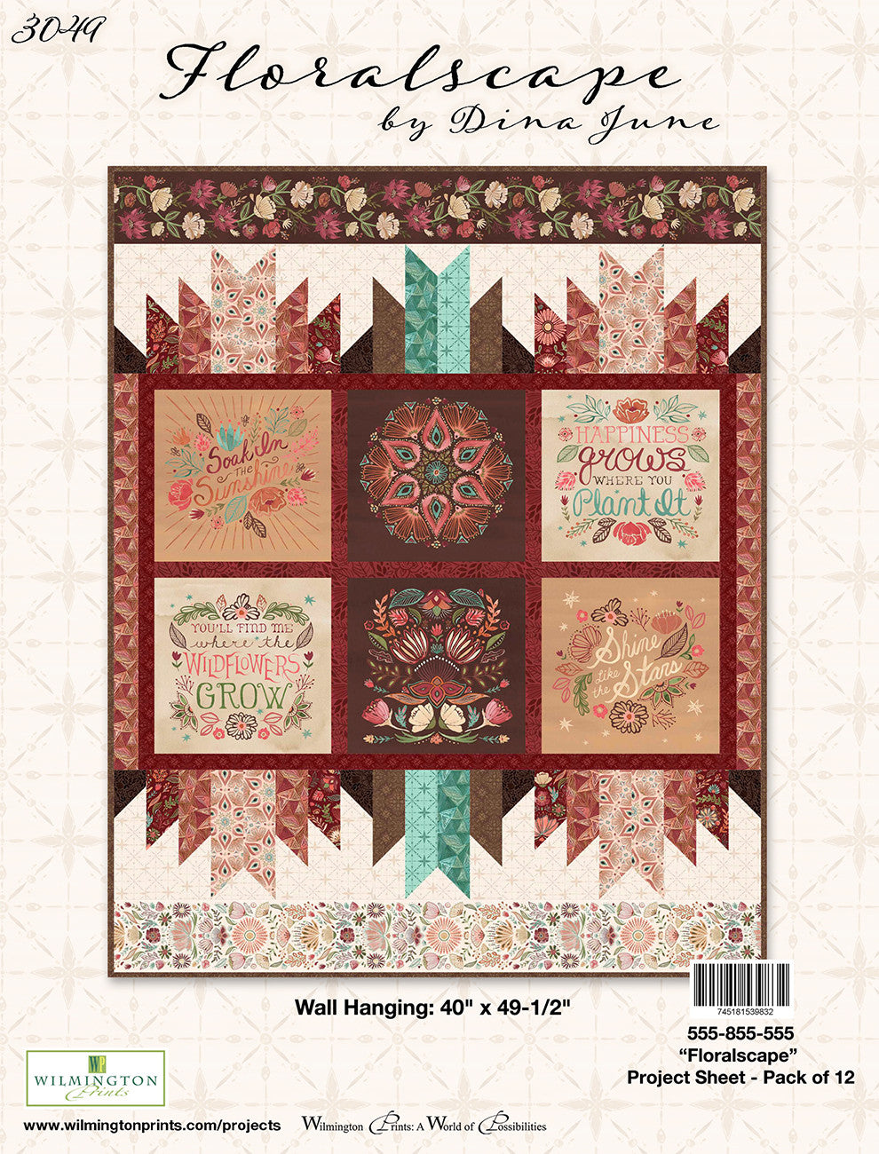 Display Poster Floralscape