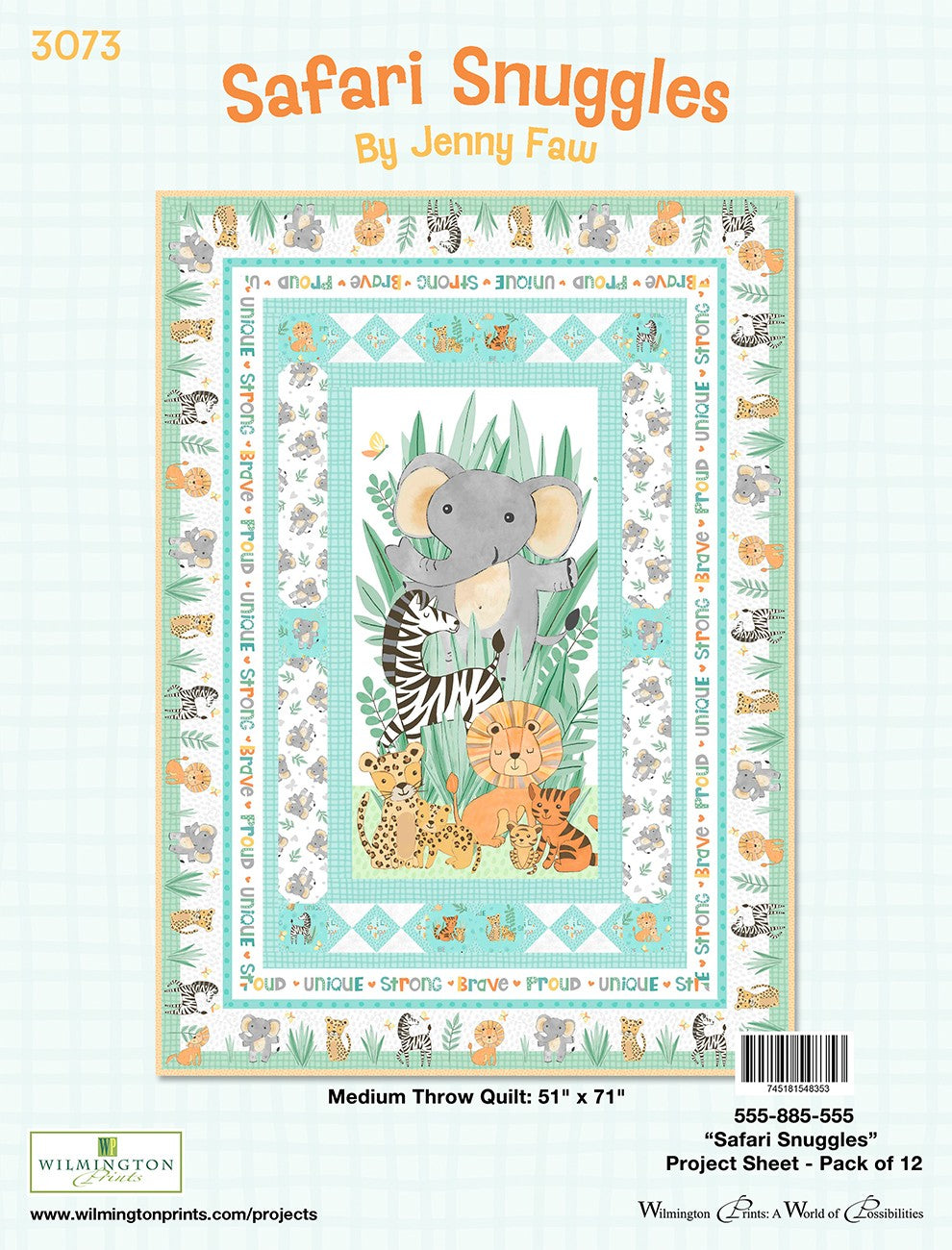 Display Poster Safari Snuggles