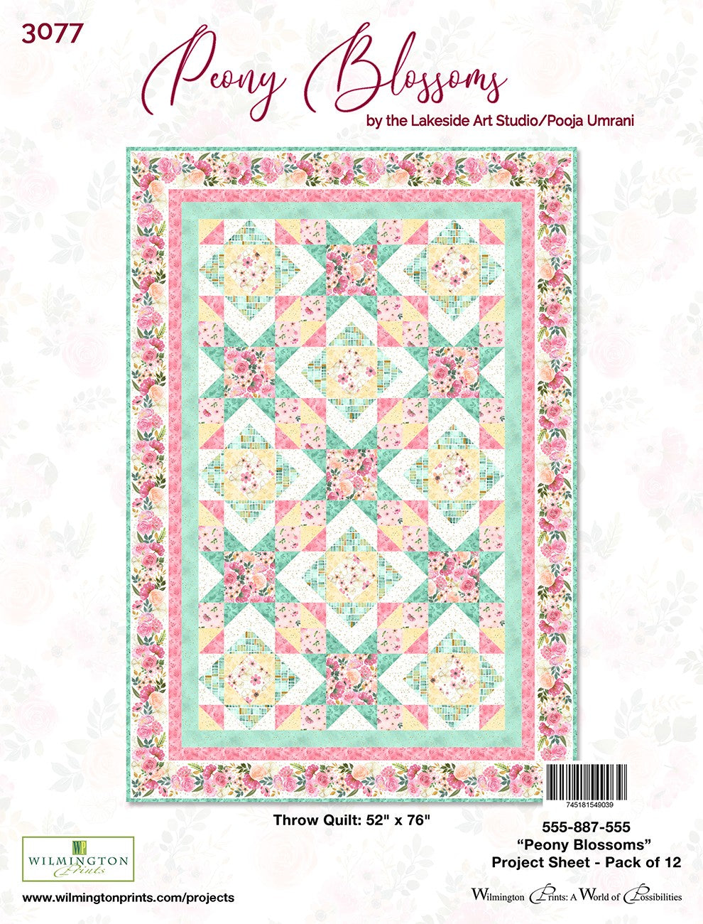 Display Poster Peony Blossoms