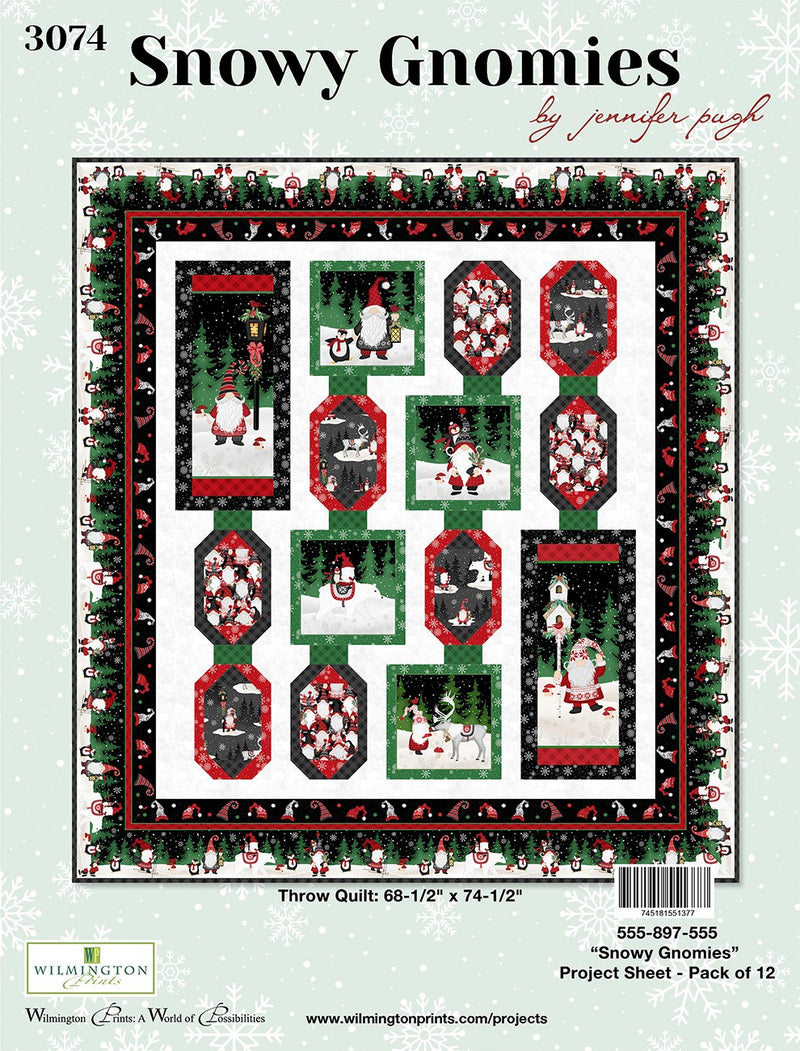 Display Poster Snowy Gnomies