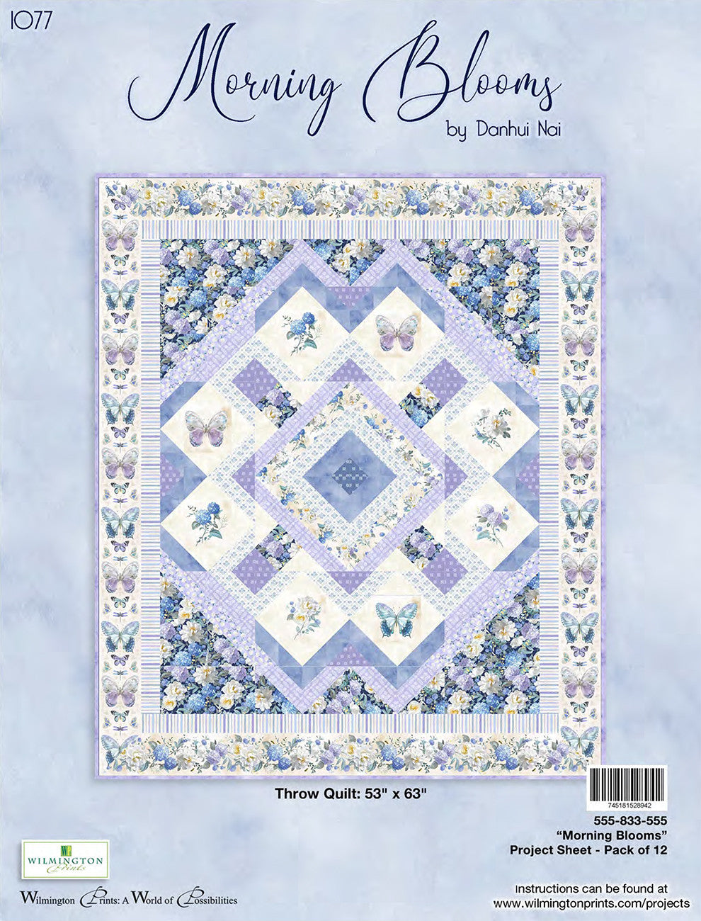 Project Sheet Morning Blooms, 12 per pack