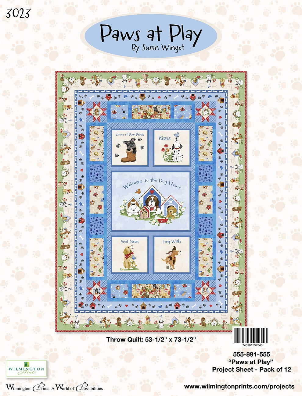 Project Sheet Paws at Play 12 per package, 1 pack per store