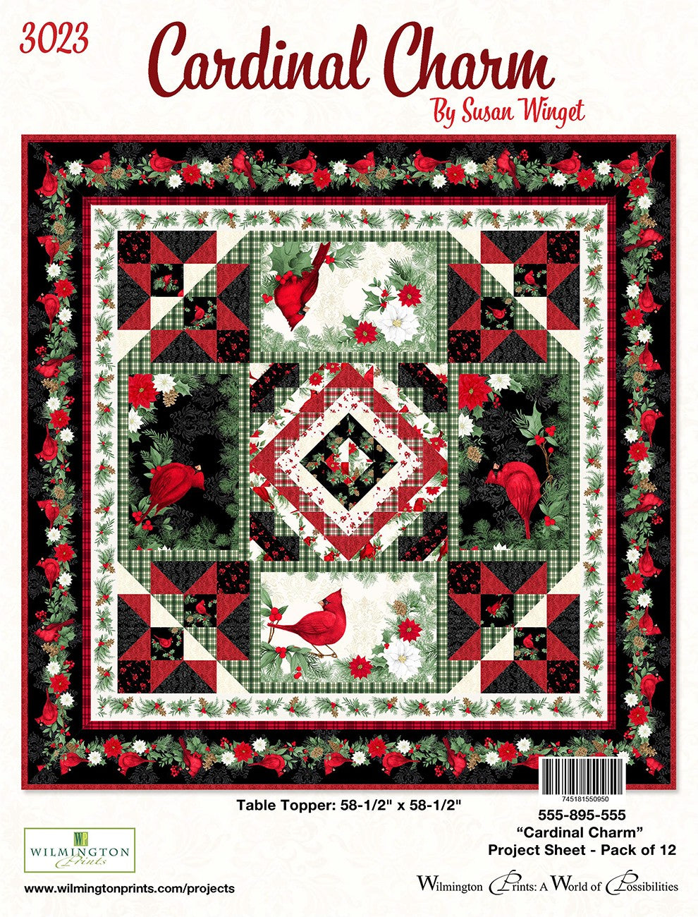 Project Sheet Cardinal Charm 12/pack