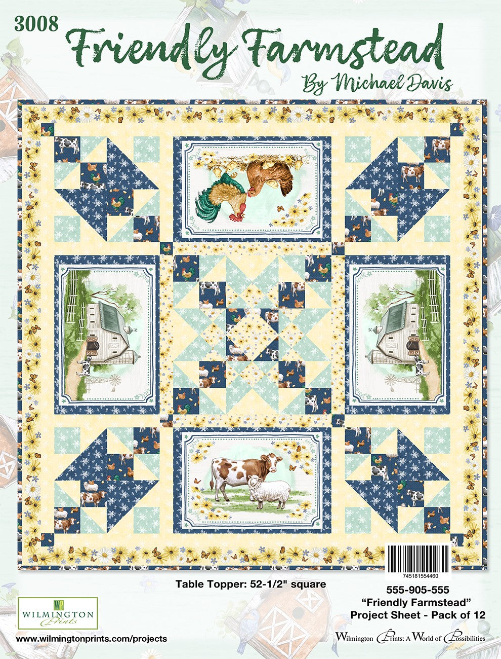 Project Sheet Friendly Farmstead 12 per package, 1 pack per store