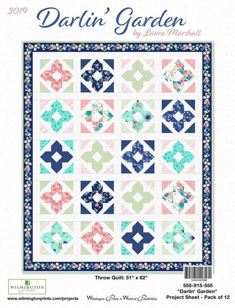Project Sheet Darlin Garden 12 per package, 1 pack per store