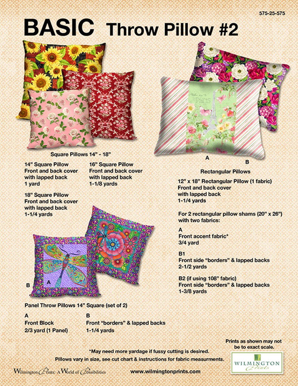 Basic Throw Pillow, Free Download below, will NOT SHIP.