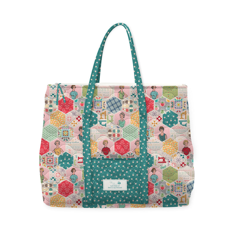 Lori Holt Sew Happy Quilted Bag