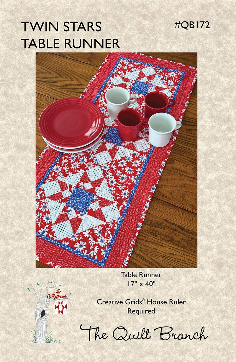 Twin Stars Table Runner