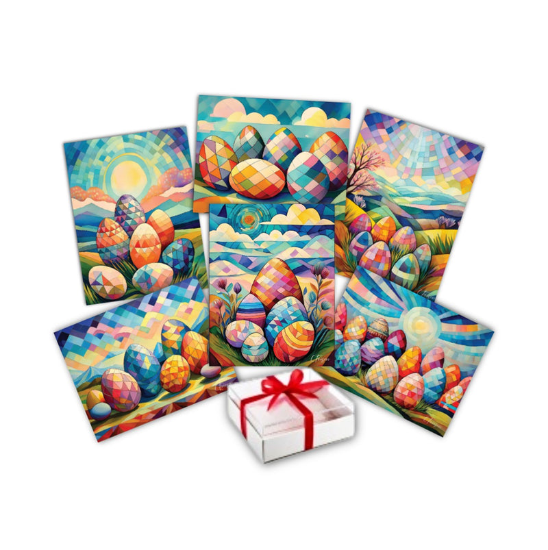 Egg Party Collection A2 6-Card Boxed Set