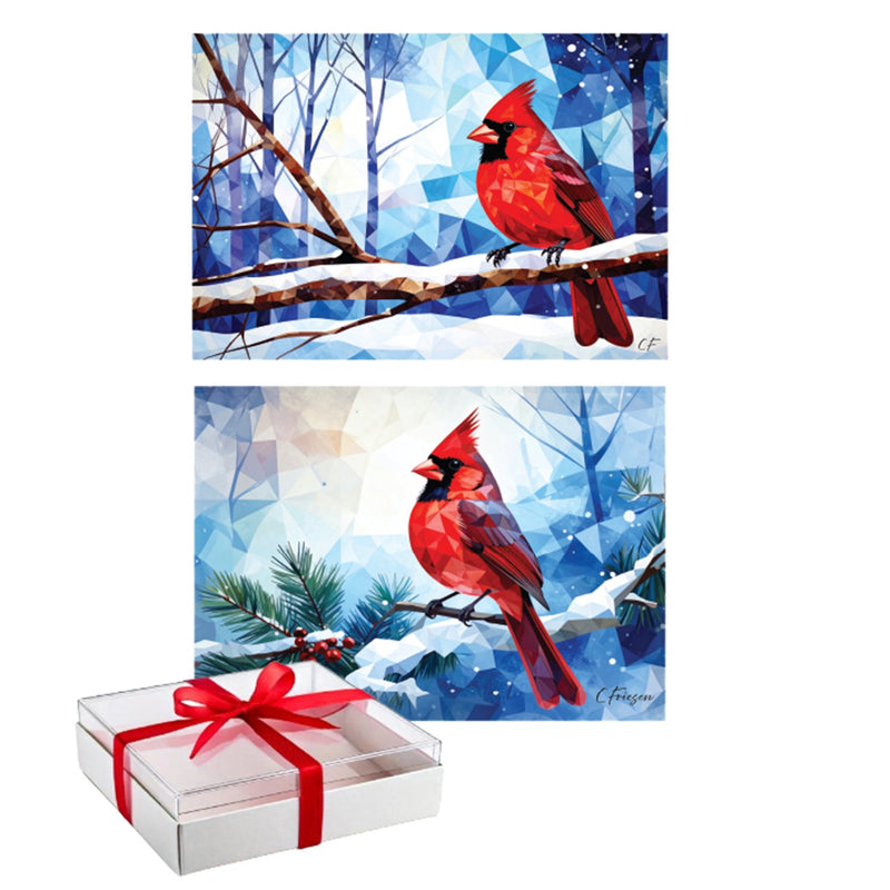 Christmas Cardinal Collection 6 Card Boxed Set