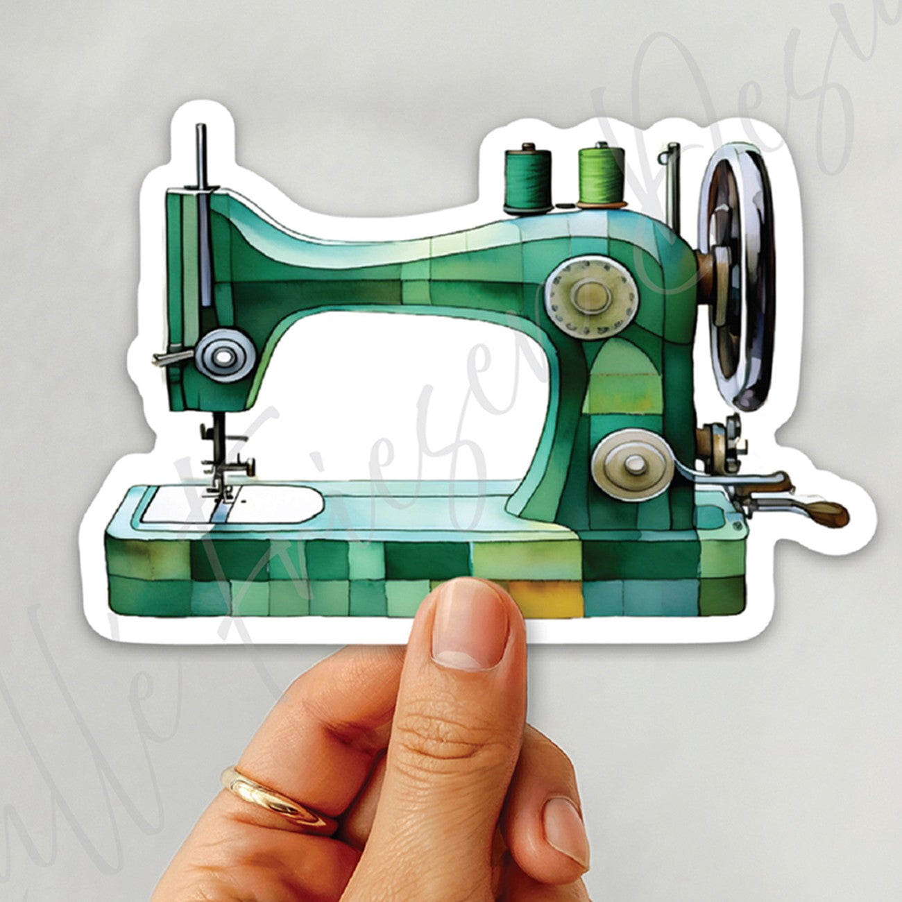 Green Machine Sticker 6pk