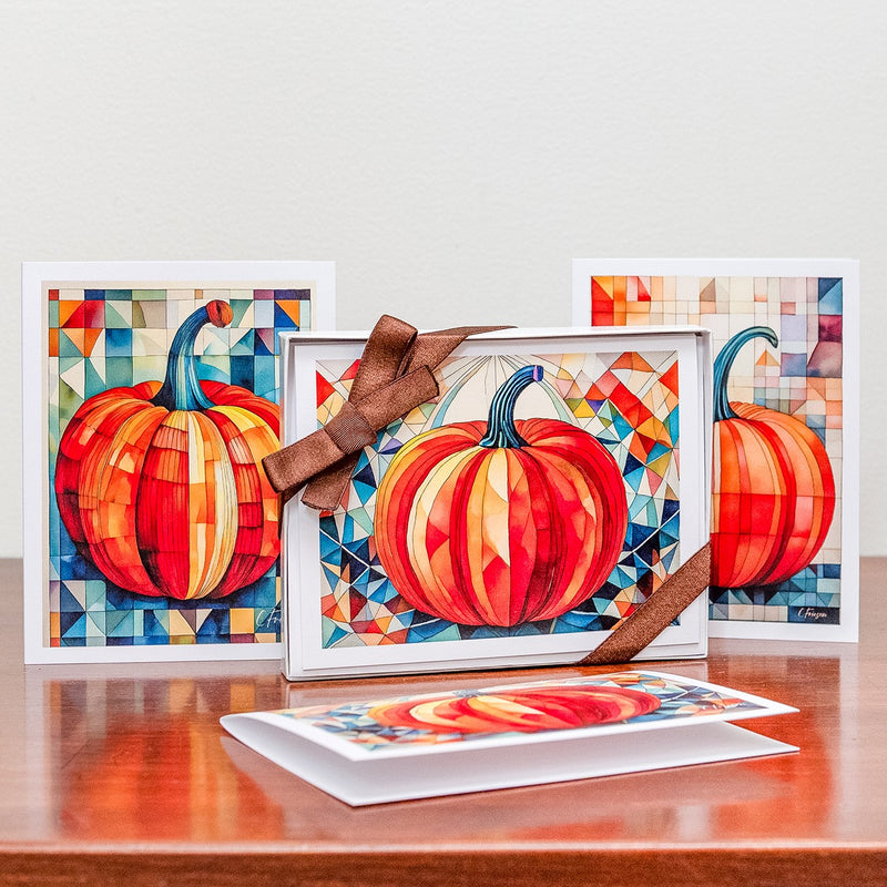 Patchwork Pumpkins Collection 6-Card Box Set