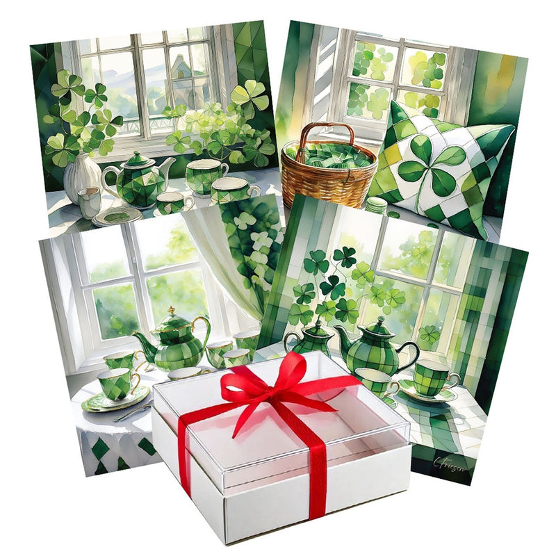 St. Patrick's Day Collection SQ 8-Card Boxed Set