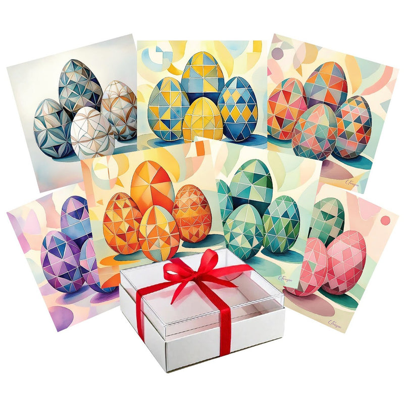 Easter Parade Collection Square 7-Card Boxed Set