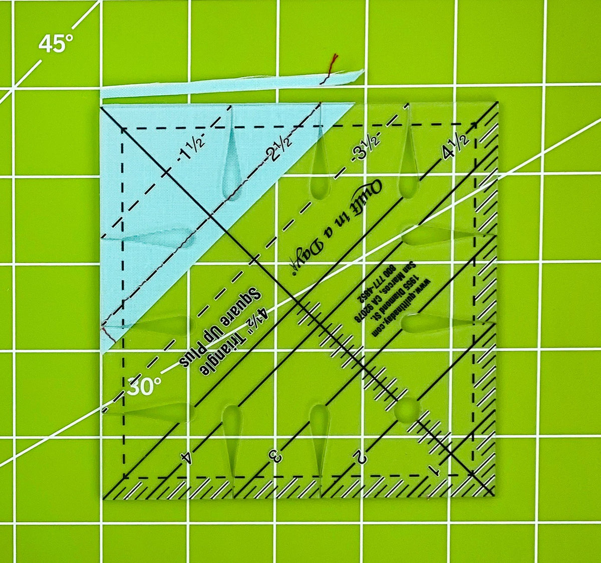 4 1/2 Triangle Square Up PLUS