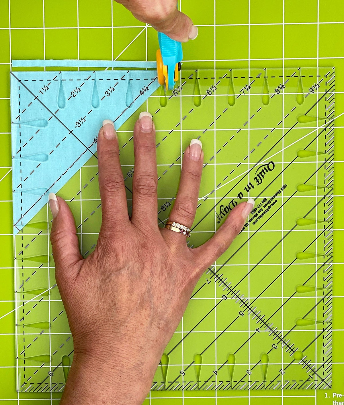 9 1/2 Triangle Square Up PLUS