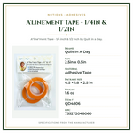 Product Specifications – A'line'ment Tape - 1/4in & 1/2in
