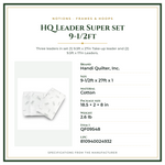 Product Specifications – HQ Leader Super set 9-1/2ft