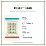 Product Specifications – Desert Wind