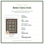 Product Specifications – Bird Shelters