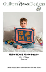 Maine HOME Pillow Pattern