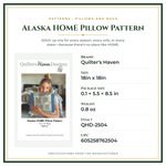 Product Specifications – Alaska HOME Pillow Pattern