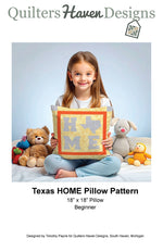 Texas HOME Pillow Pattern