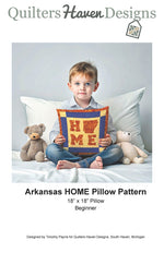 Arkansas HOME Pillow Pattern
