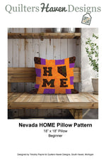 Nevada HOME Pillow Pattern