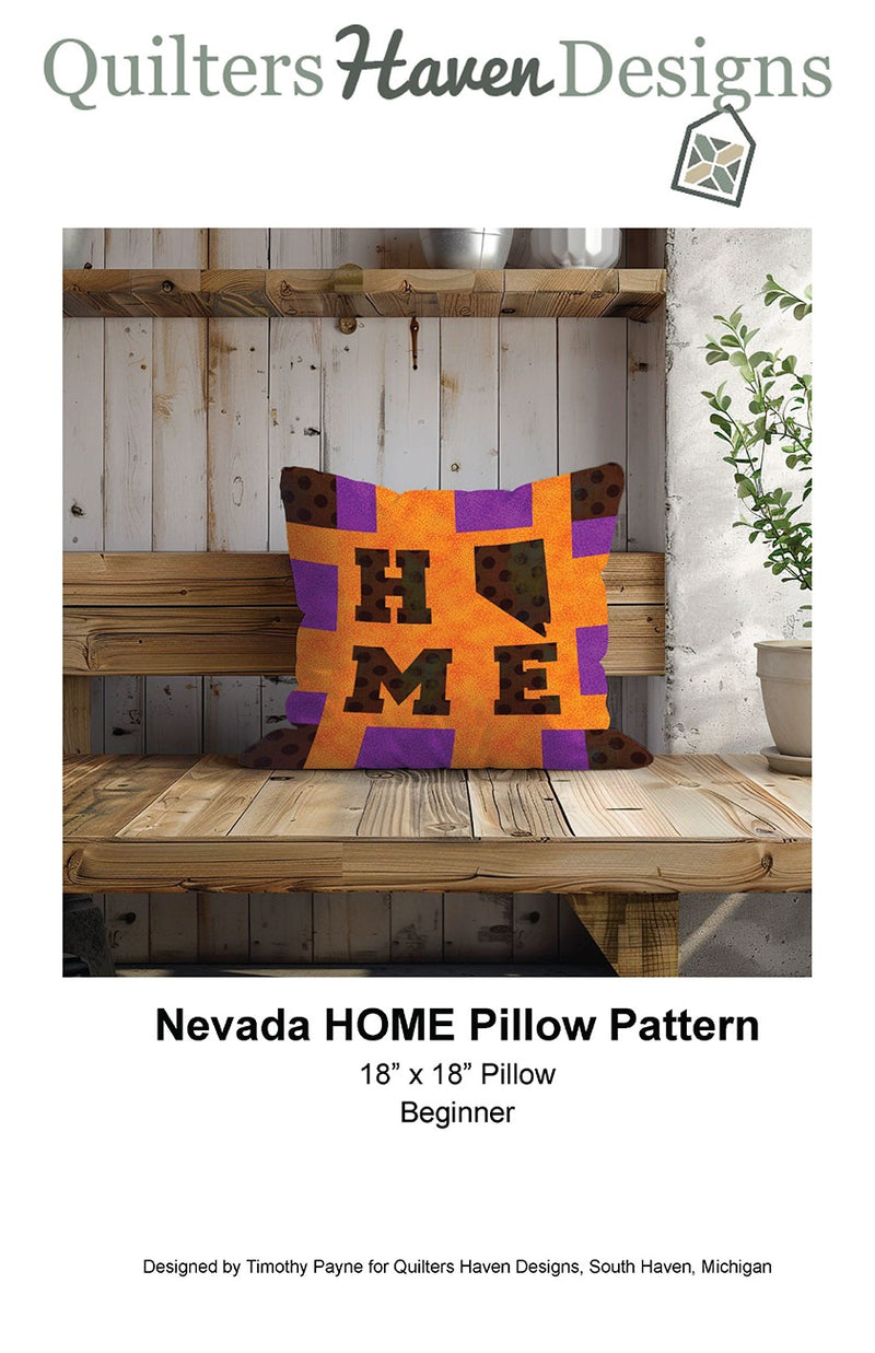 Nevada HOME Pillow Pattern — Countryside Quilts™