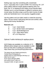 Nevada HOME Pillow Pattern
