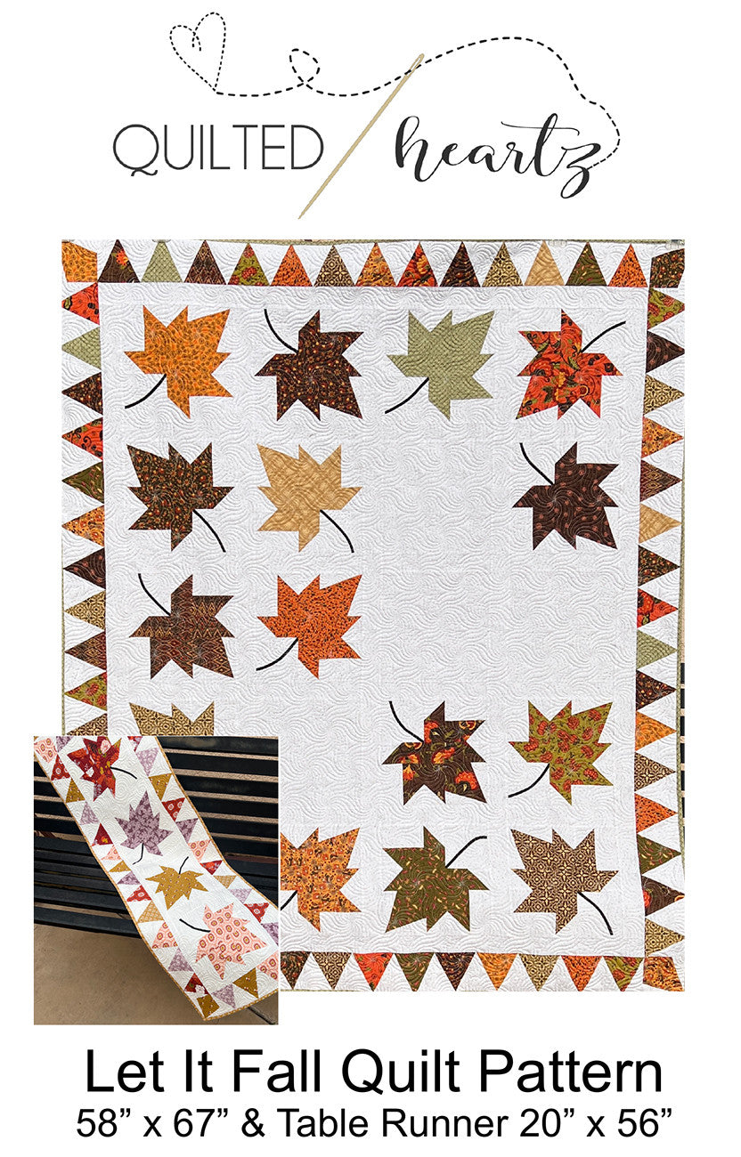 Let It Fall Quilt & Table Runner Pattern