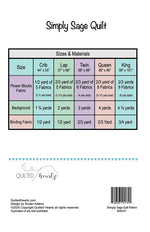 Simply Sage Quilt Pattern