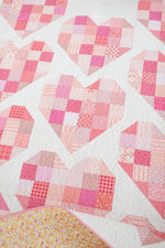 Scrappy Hearts Quilt Pattern