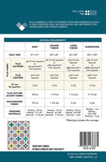 Plus Charmed Quilt Pattern