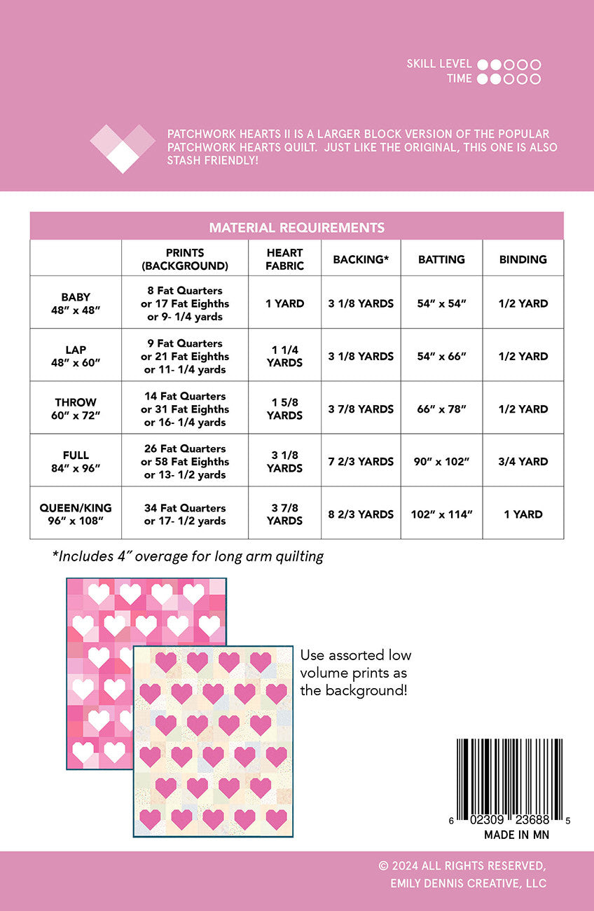 Patchwork Hearts II