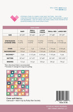 Stepping Stars Quilt Pattern