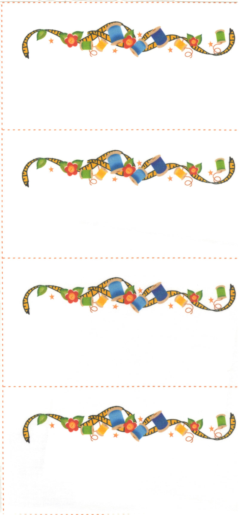 Thread 4 - 3inx 6in Quilt Labels for Quilting Projects