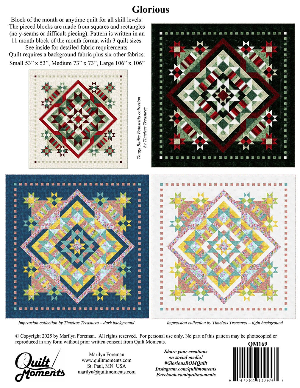 Glorious Block of the Month